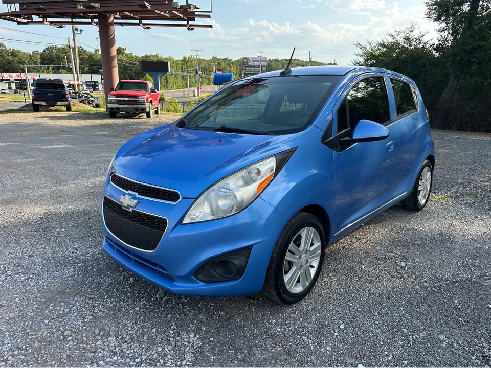 Blue 2014 Chevrolet Spark LS