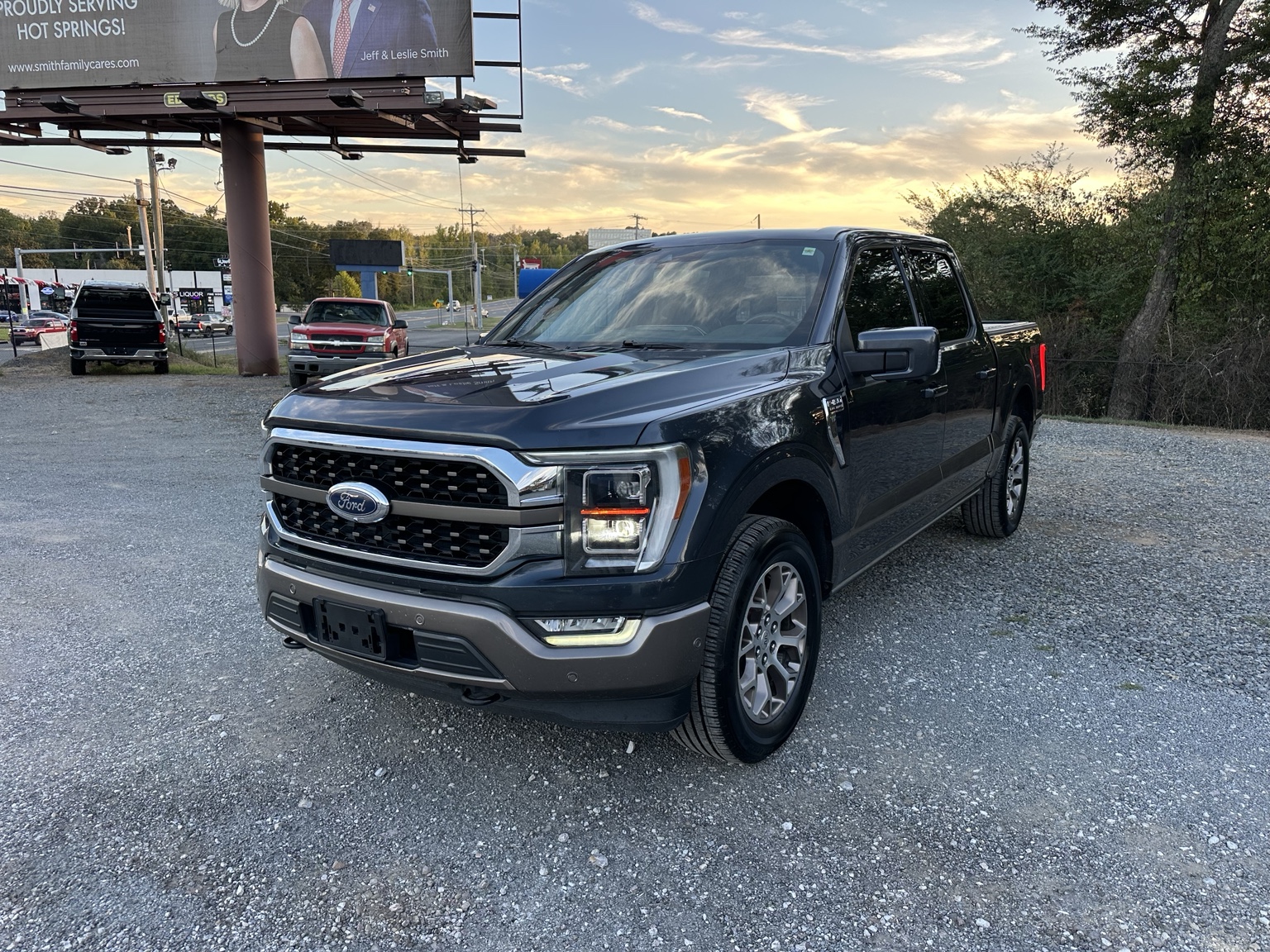 Dark gray 2021 Ford F-150 King Ranch
