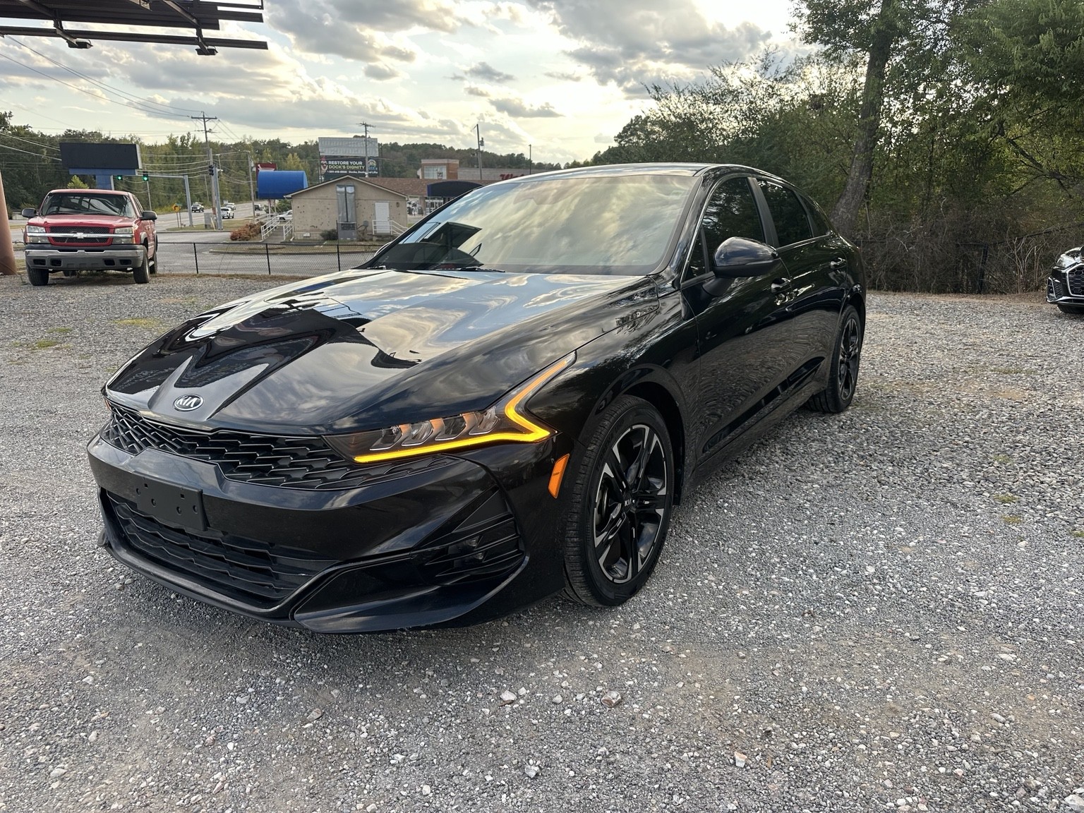 Black 2021 Kia K5 GT-Line